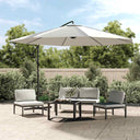 vidaXL Cantilever Parasol 3.5 m Green