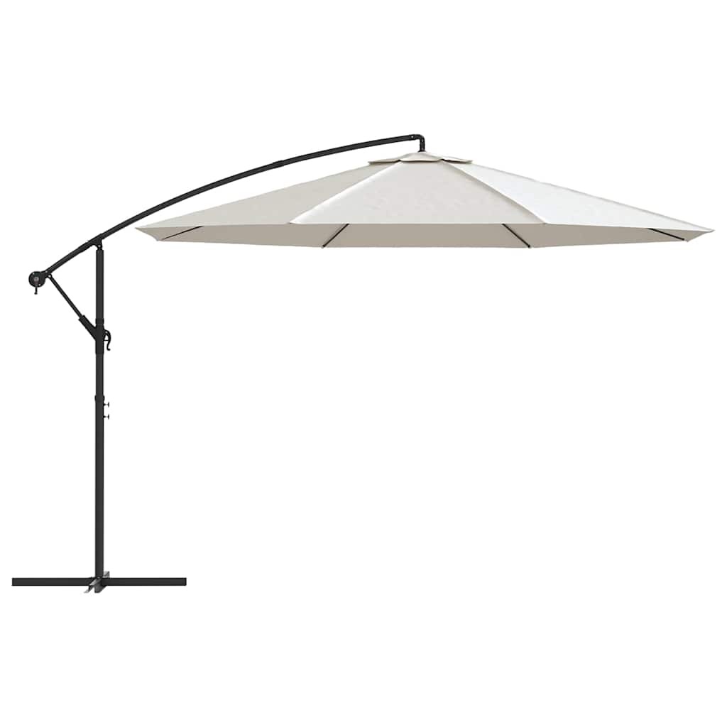 vidaXL Cantilever Parasol 3.5 m Green