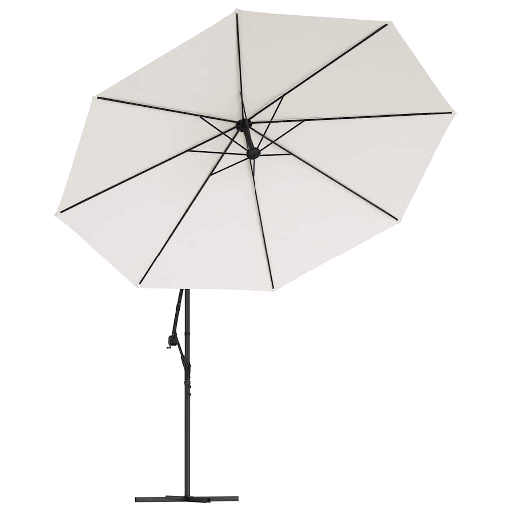 vidaXL Cantilever Parasol 3.5 m Green