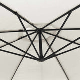 vidaXL Cantilever Parasol 3.5 m Green