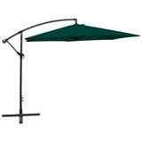 vidaXL Zweefparasol met aluminium paal 300 cm bordeauxrood