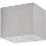vidaXL Outdoor Wall Lamp Cube-shaped 2 pcs