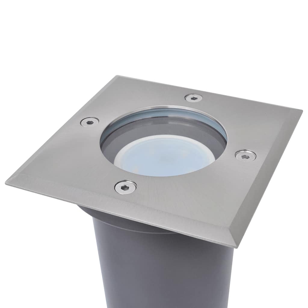 vidaXL LED-Grondspots buiten 3 stuks rond