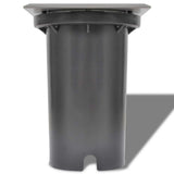 vidaXL LED-Grondspots buiten 3 stuks rond