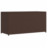 vidaXL Tuinbox 120x50x60 cm poly rattan zwart