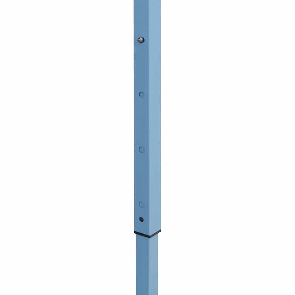 vidaXL Pop-Up Party Tent with 4 Side Walls 3x4.5 m Blue