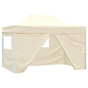 vidaXL Pop-Up Party Tent with 4 Side Walls 3x4.5 m Blue