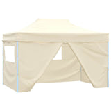 vidaXL Pop-Up Party Tent with 4 Side Walls 3x4.5 m Blue