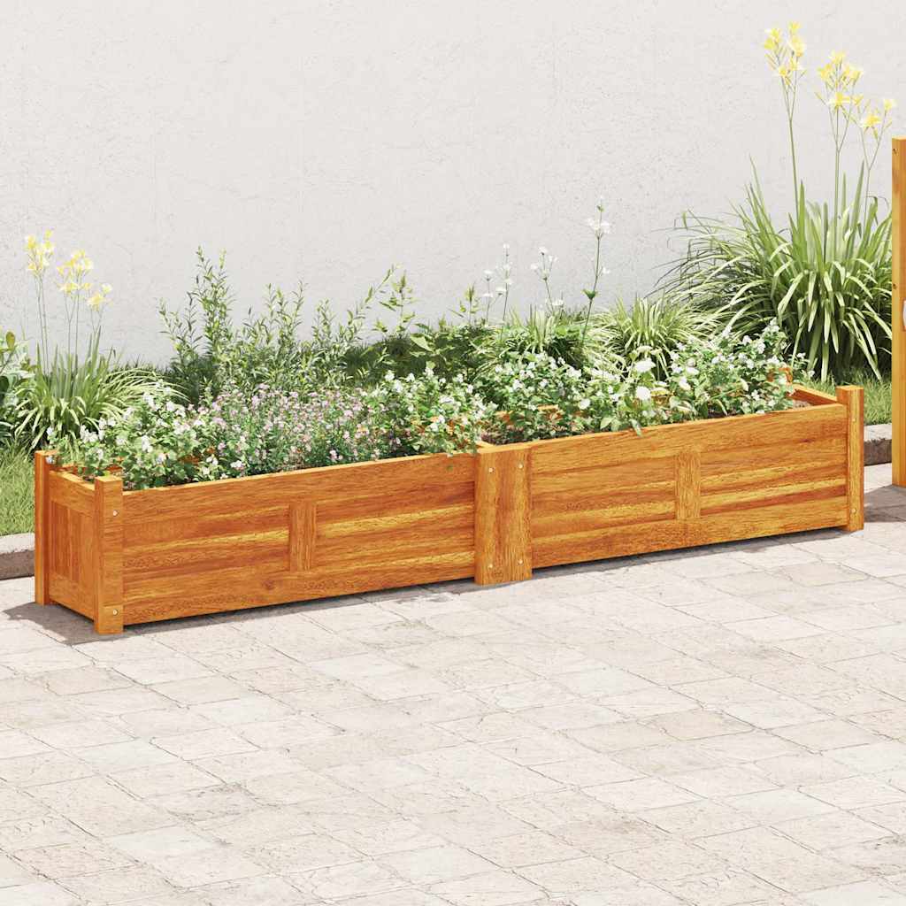 vidaXL Raised Planter 50x25x25 cm acacia wood