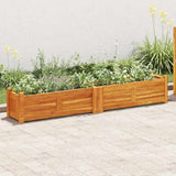 vidaXL Raised Planter 50x25x25 cm acacia wood