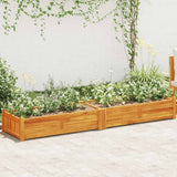 vidaXL Raised Planter 50x25x25 cm acacia wood