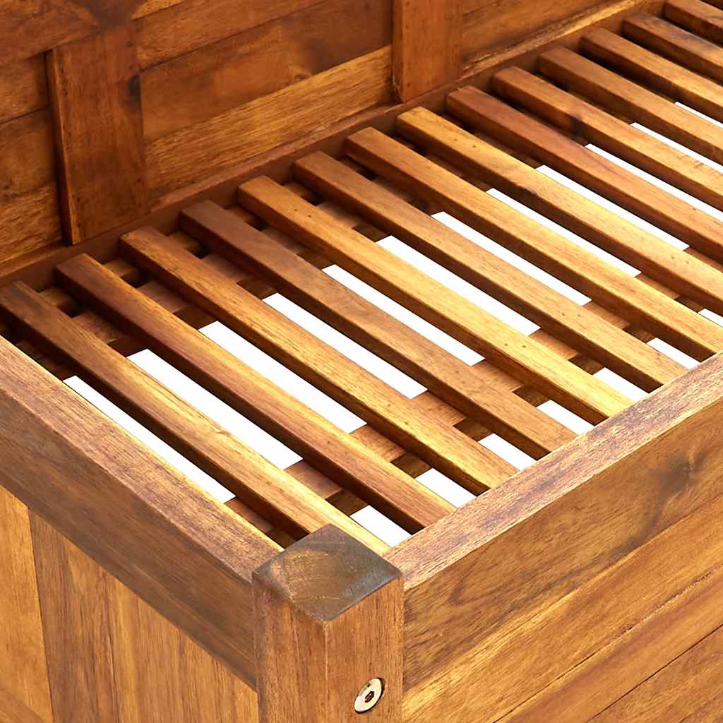 vidaXL Raised Planter 50x25x25 cm acacia wood