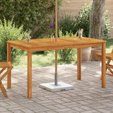 vidaXL Tuintafel 110x55x75 cm massief acaciahout