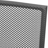vidaXL Tuinstoelen 4 st mesh ontwerp staal antraciet