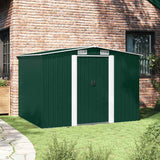 vidaXL Tuinberging 257x205x178 cm metaal grijs