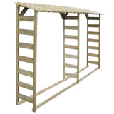 vidaXL Haardhoutopslag 150x44x176 cm geïmpregneerd grenenhout