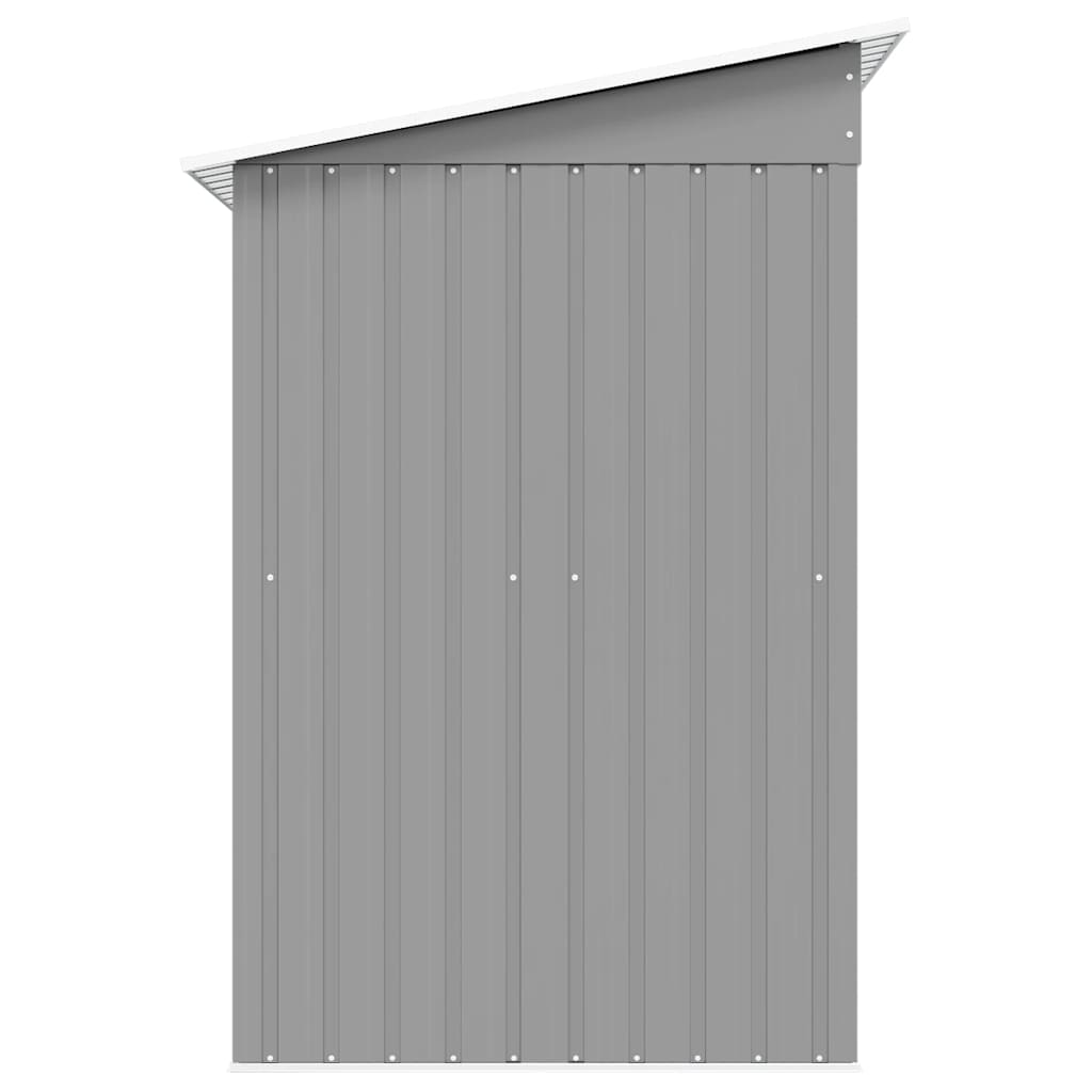 vidaXL Garden Shed Metal Green