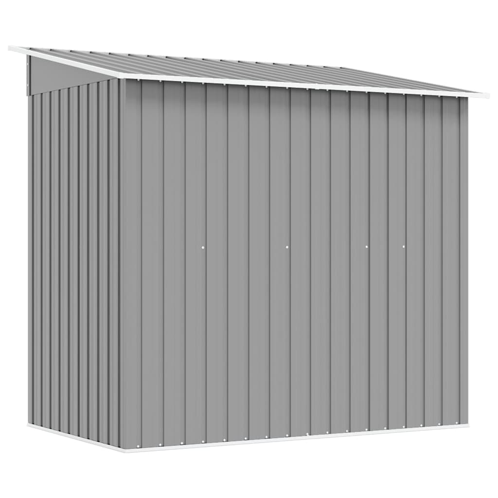 vidaXL Garden Shed Metal Green