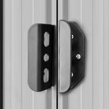 vidaXL Garden Shed Metal Green