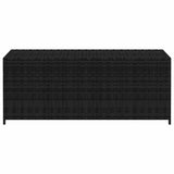 vidaXL Tuinbox 150x50x60 cm poly rattan zwart