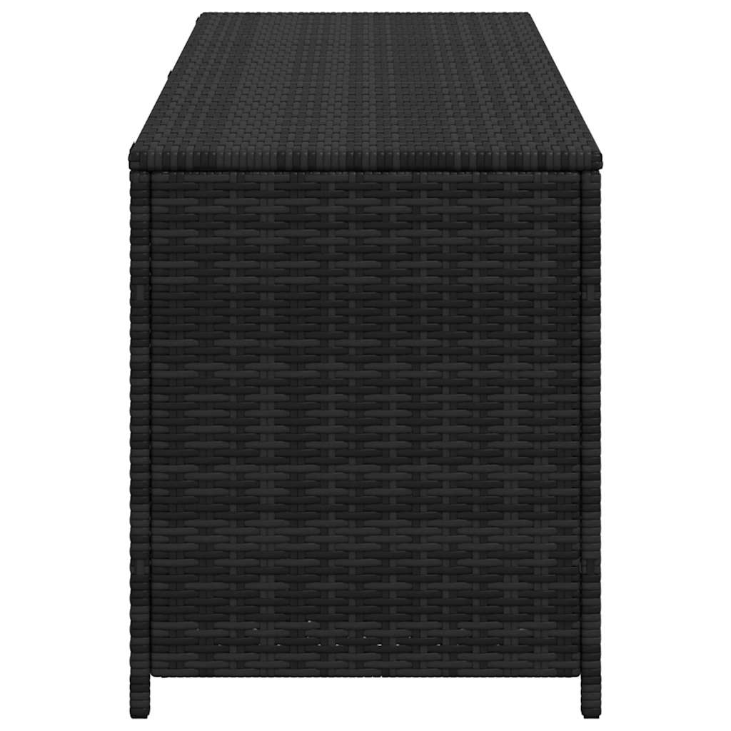 vidaXL Tuinbox 150x50x60 cm poly rattan zwart