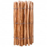 vidaXL Hek 90x500 cm hazelaarhout
