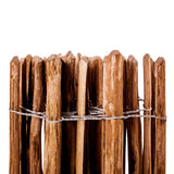 vidaXL Hek 120x250 cm hazelaarhout