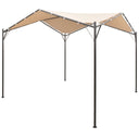 vidaXL Pavillon 180 g/m² 3x3x2,6 m blanc