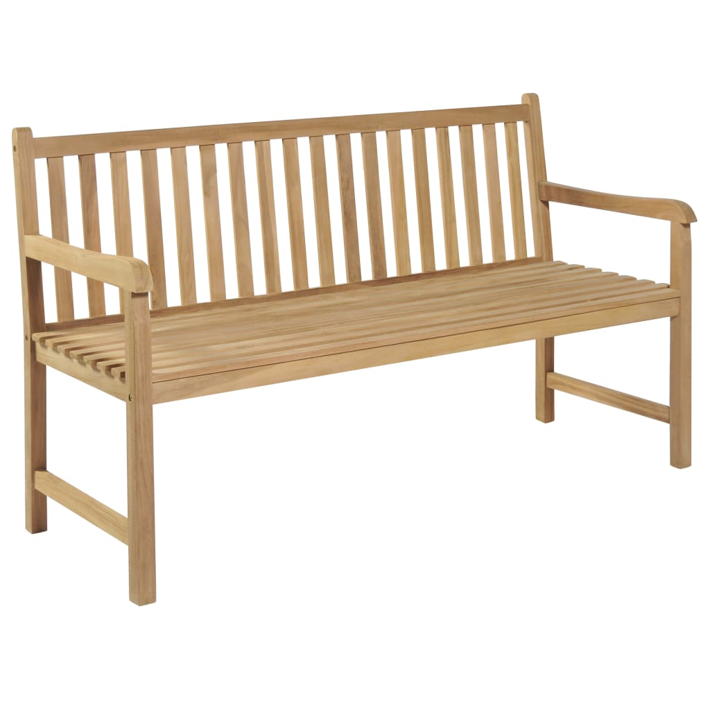 vidaXL Garden bench 150 cm teak