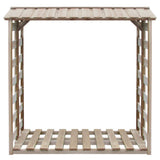 vidaXL Log Storage 150x90x176 cm Impregnated Pinewood