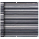 vidaXL Buiten Paraplu Meerkleurig 400 x 90 cm oxford