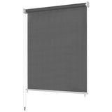 vidaXL Rolgordijn voor buiten 80x230 cm HDPE crèmekleurig