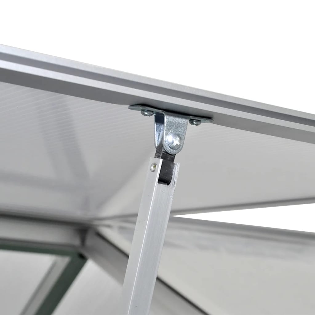 vidaXL Tuinkas 3,46 m² versterkt aluminium