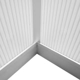 vidaXL Tuinkas 3,46 m² versterkt aluminium