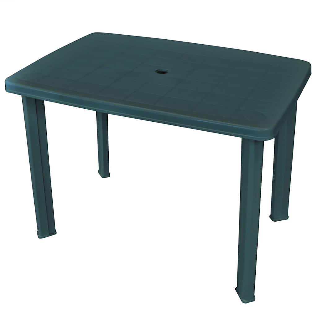 vidaXL Tuintafel 101x68x72 cm kunststof wit