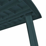 vidaXL Tuintafel 101x68x72 cm kunststof wit