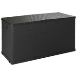 vidaXL Tuinbox 120x56x63 cm polypropeen rattan bruin