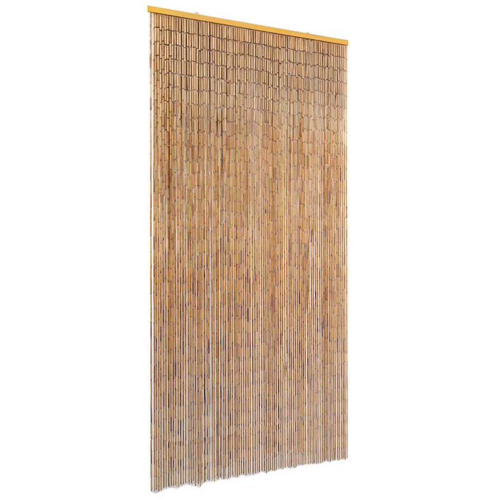 vidaXL Door Curtain 90x200 cm bamboo