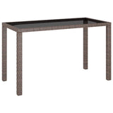 vidaXL 6-delige Tuinset met kussens poly rattan zwart