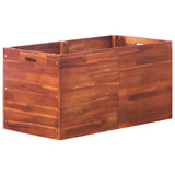 vidaXL Plantenbak verhoogd 200x50x50 cm acaciahout