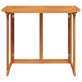 vidaXL Bistro Table 90x50x75 cm Solid Acacia Wood