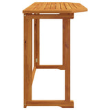 vidaXL Bistro Table 90x50x75 cm Solid Acacia Wood