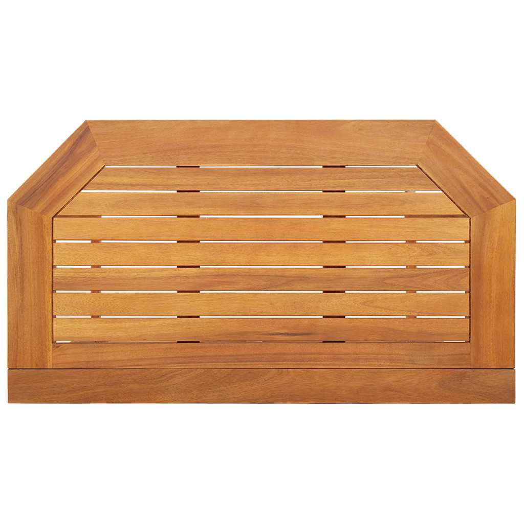 vidaXL Bistro Table 90x50x75 cm Solid Acacia Wood