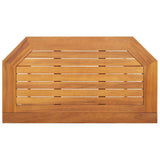 vidaXL Bistro Table 90x50x75 cm Solid Acacia Wood