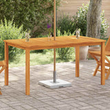 vidaXL Tuintafel 110x55x75 cm massief acaciahout