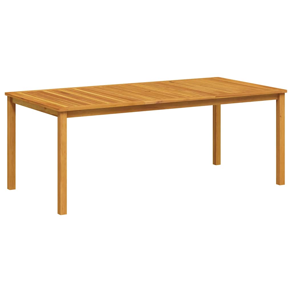 vidaXL Tuintafel 110x55x75 cm massief acaciahout