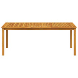 vidaXL Tuintafel 110x55x75 cm massief acaciahout