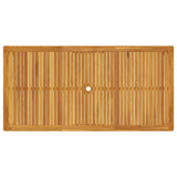 vidaXL Tuintafel 110x55x75 cm massief acaciahout
