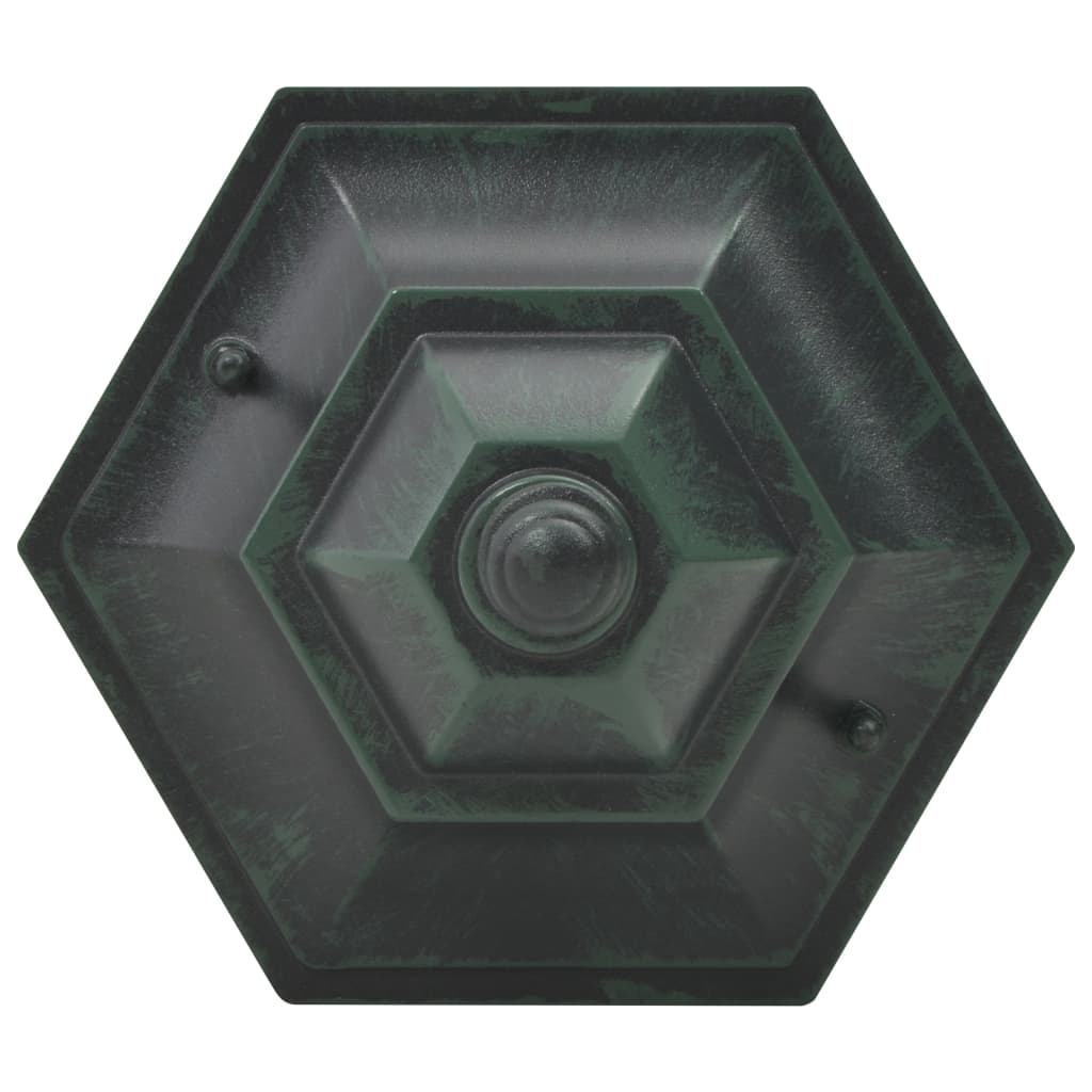 vidaXL Paalverlichting voor tuin E27 110 cm aluminium brons 6 st