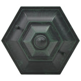 vidaXL Paalverlichting voor tuin E27 110 cm aluminium brons 6 st
